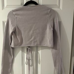 Zara wrap sweater